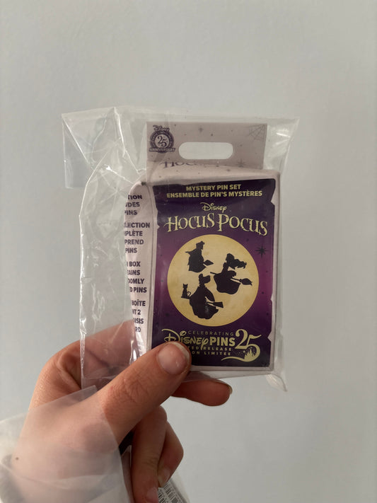 Damaged box Hocus Pocus Mystery Pin