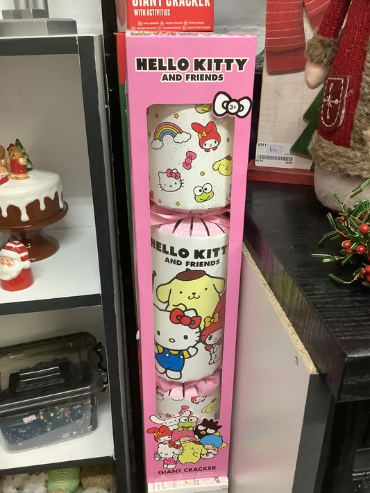 Hello kitty and friends giant Christmas cracker