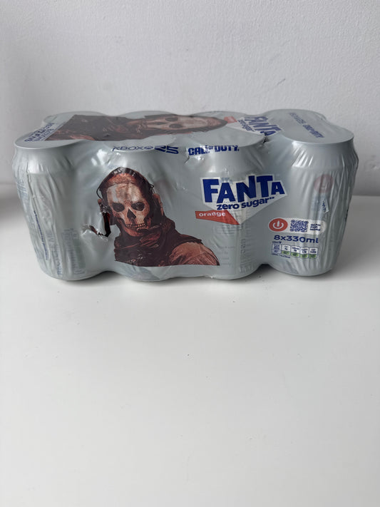 Fanta Zero Sugar Orange - 8x330ml