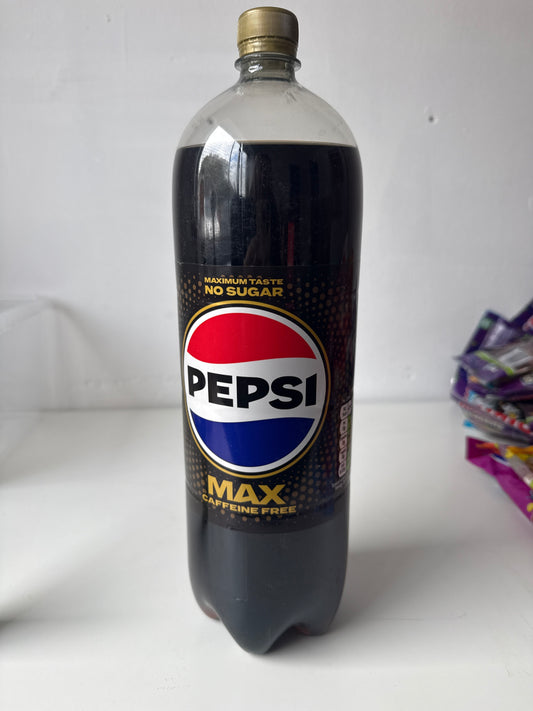Pepsi max caffeine free 2L