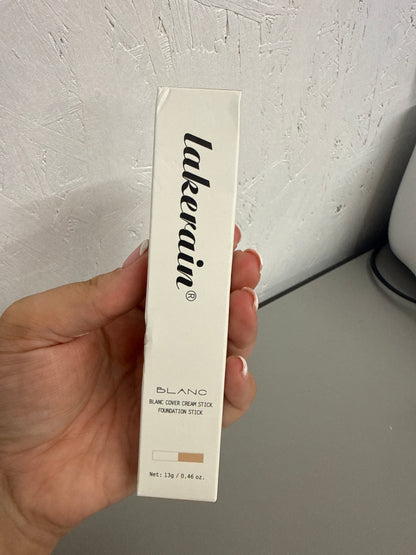 Lakerain Colour Changing Foundation Stick with Makeup Brush - Shade: Light