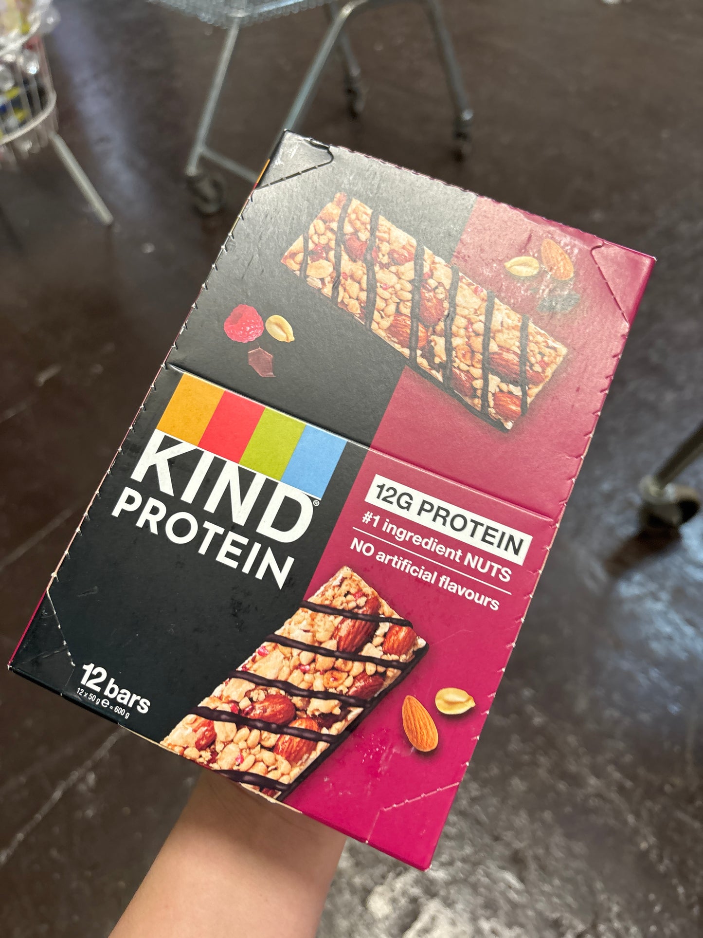 Kind Protein dark chocolate raspberry