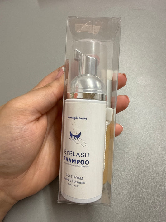 Bonneighs Beauty - Eyelash Shampoo & Brush Set