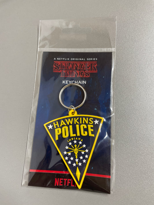 Stranger Things Keyring - Hawkins Police