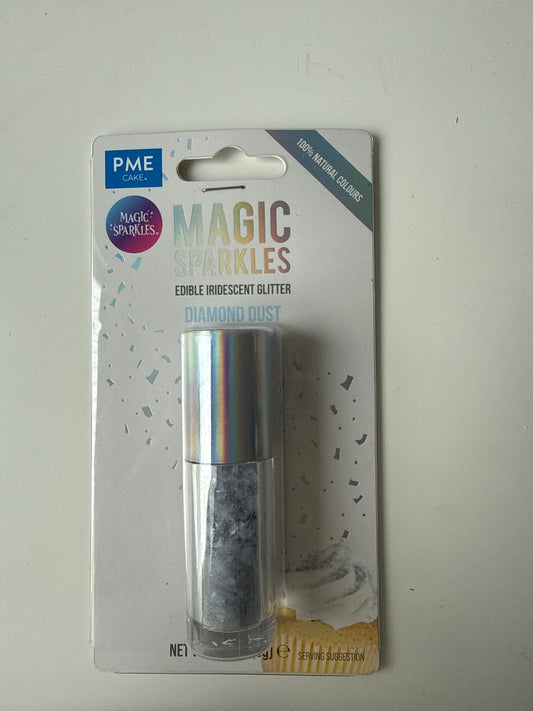 PME - Magic sparkles edible iridescent glitter - diamond dust