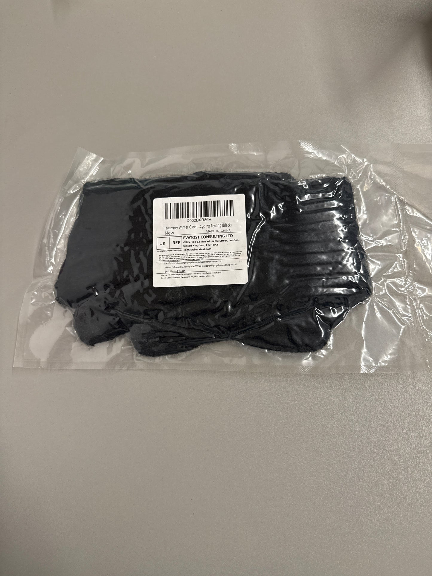 Lifwimner Winter Gloves - Cycling Texting Black