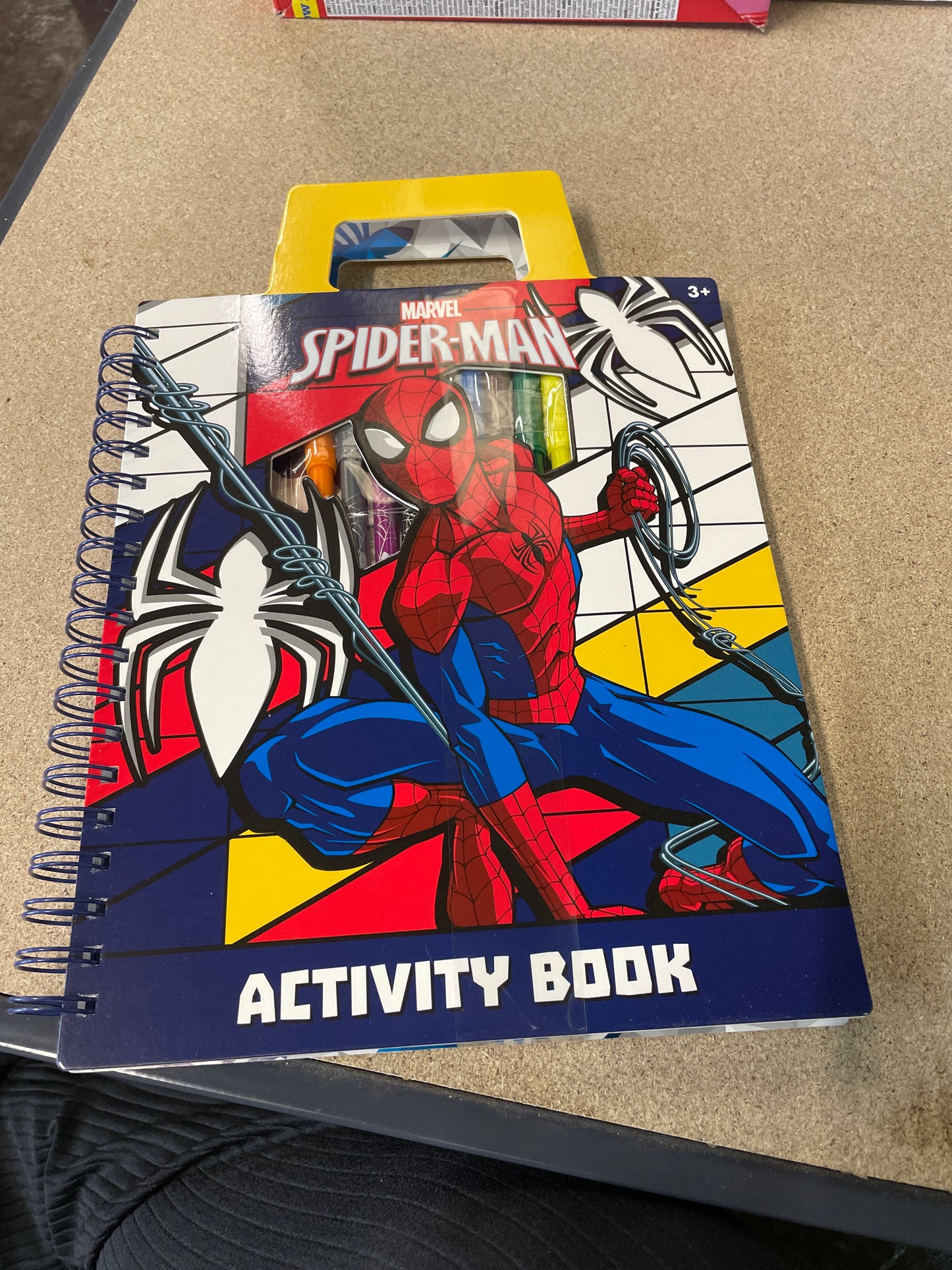 Spider-Man activity book