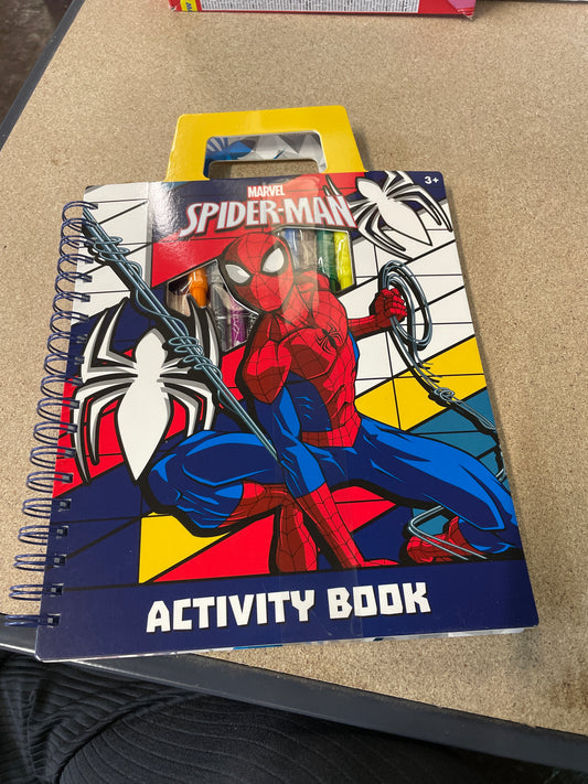 Spider-Man activity book