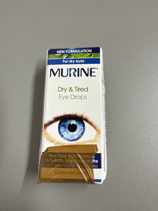 Murine dry & tired eye drops 15ml