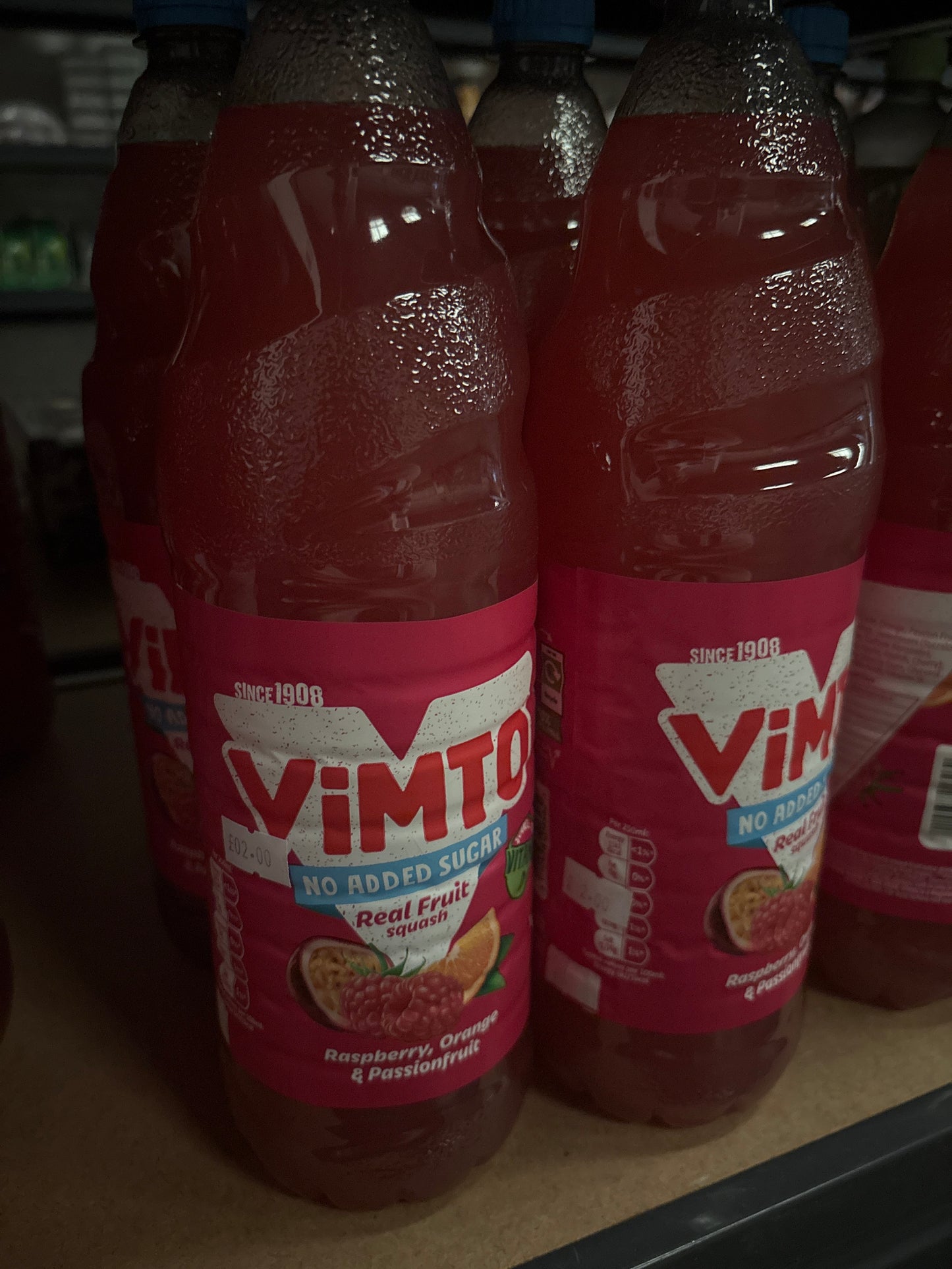 Vimto real fruit squash 1.5l