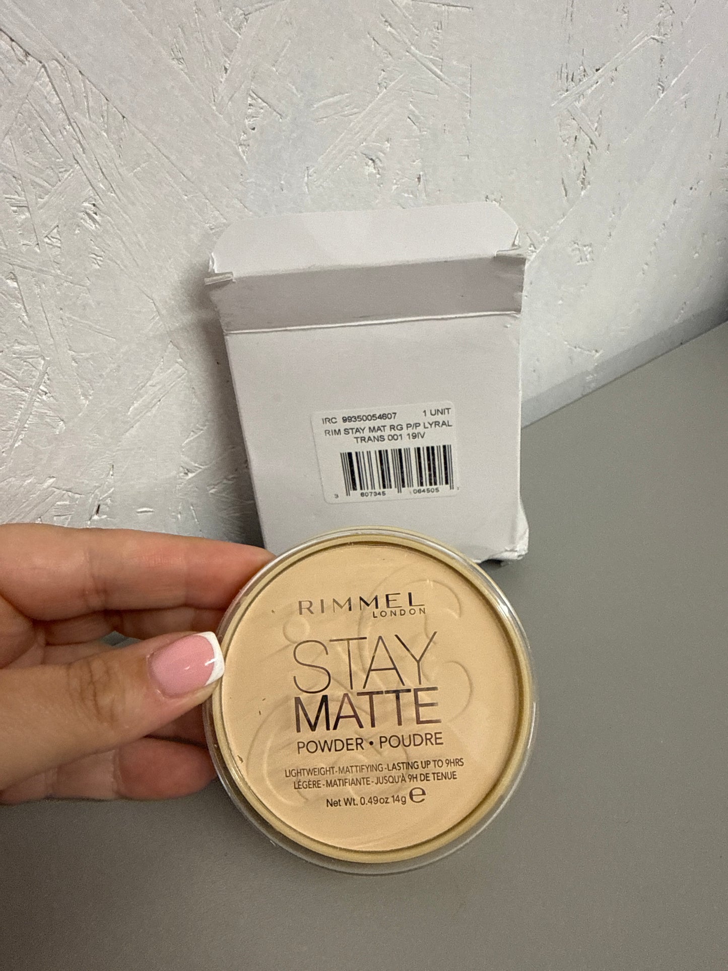 Rimmel Stay Matte Powder - Shade: 001 Transparent