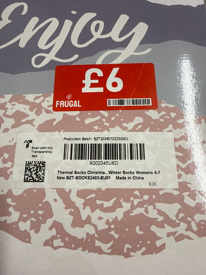 Woman’s Thermal Socks - UK 4-7