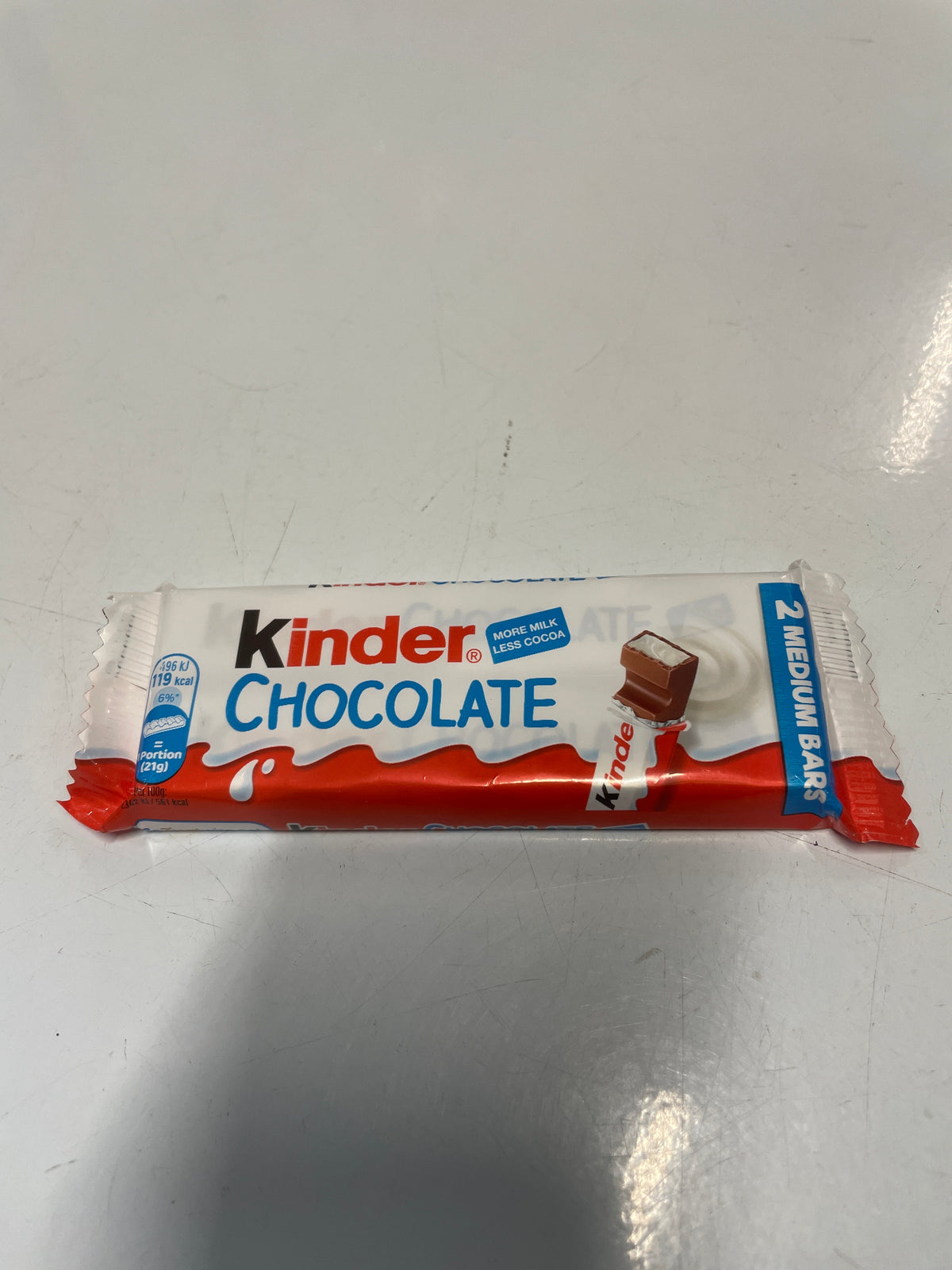 Kinder Chocolate - 2 medium bars *June 26 Dated*