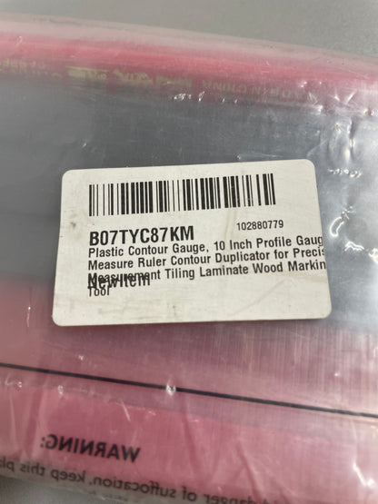 Plastic Contour Gauge 10inch