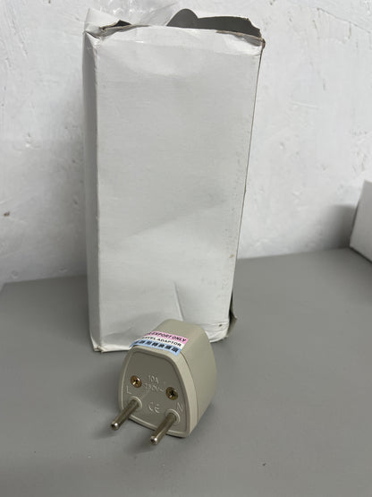 Box of 20 UK to EU Travel Adapters