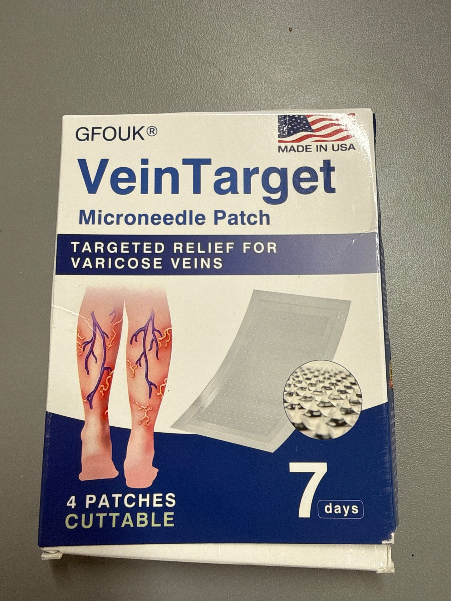 Vein Target Microneedle Patch - Pack of 4