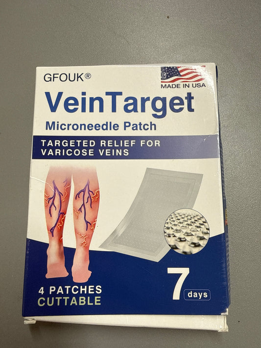 Vein Target Microneedle Patch - Pack of 4