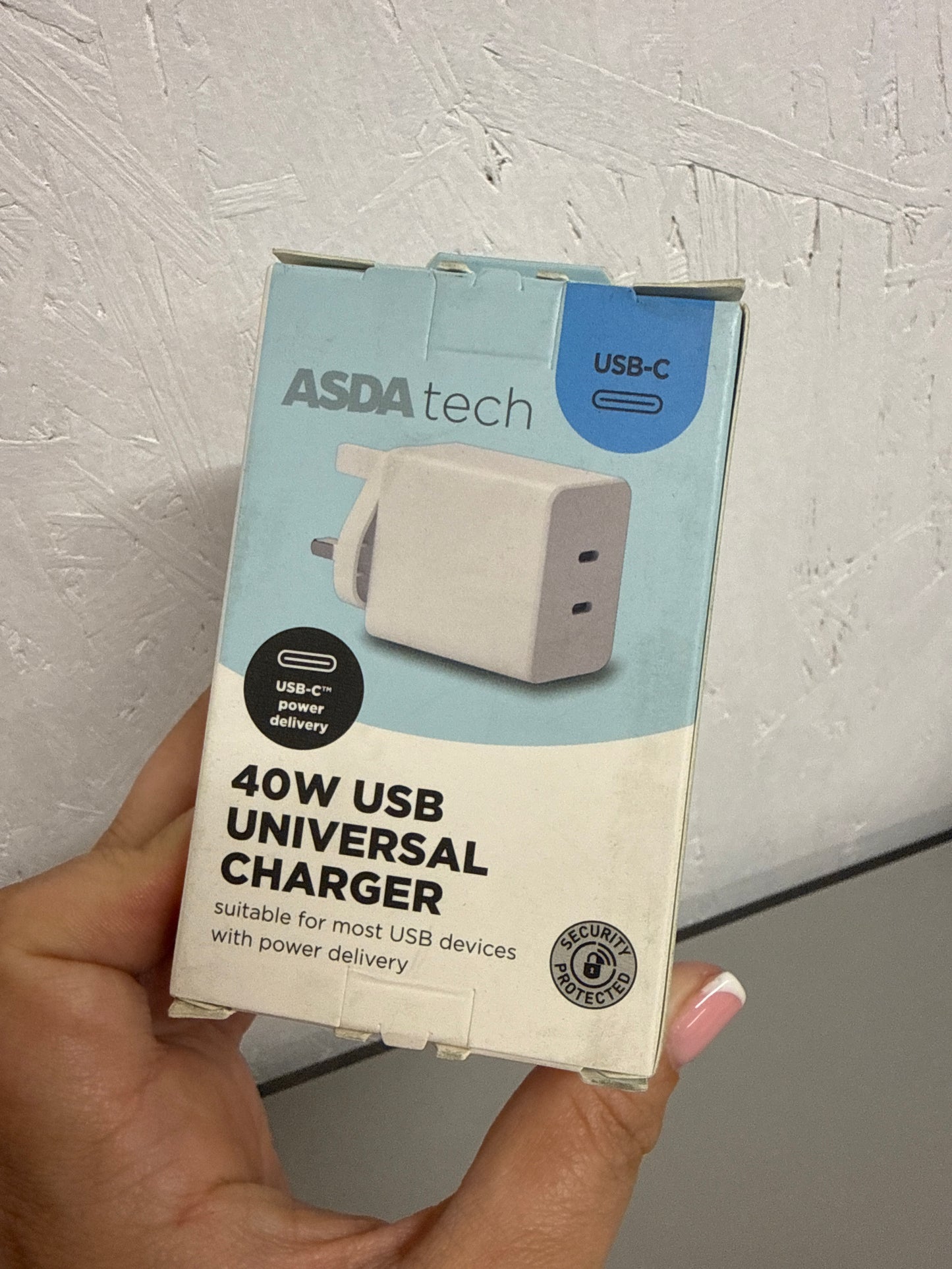 Asda Tech - 40W USB-C Universal Charger
