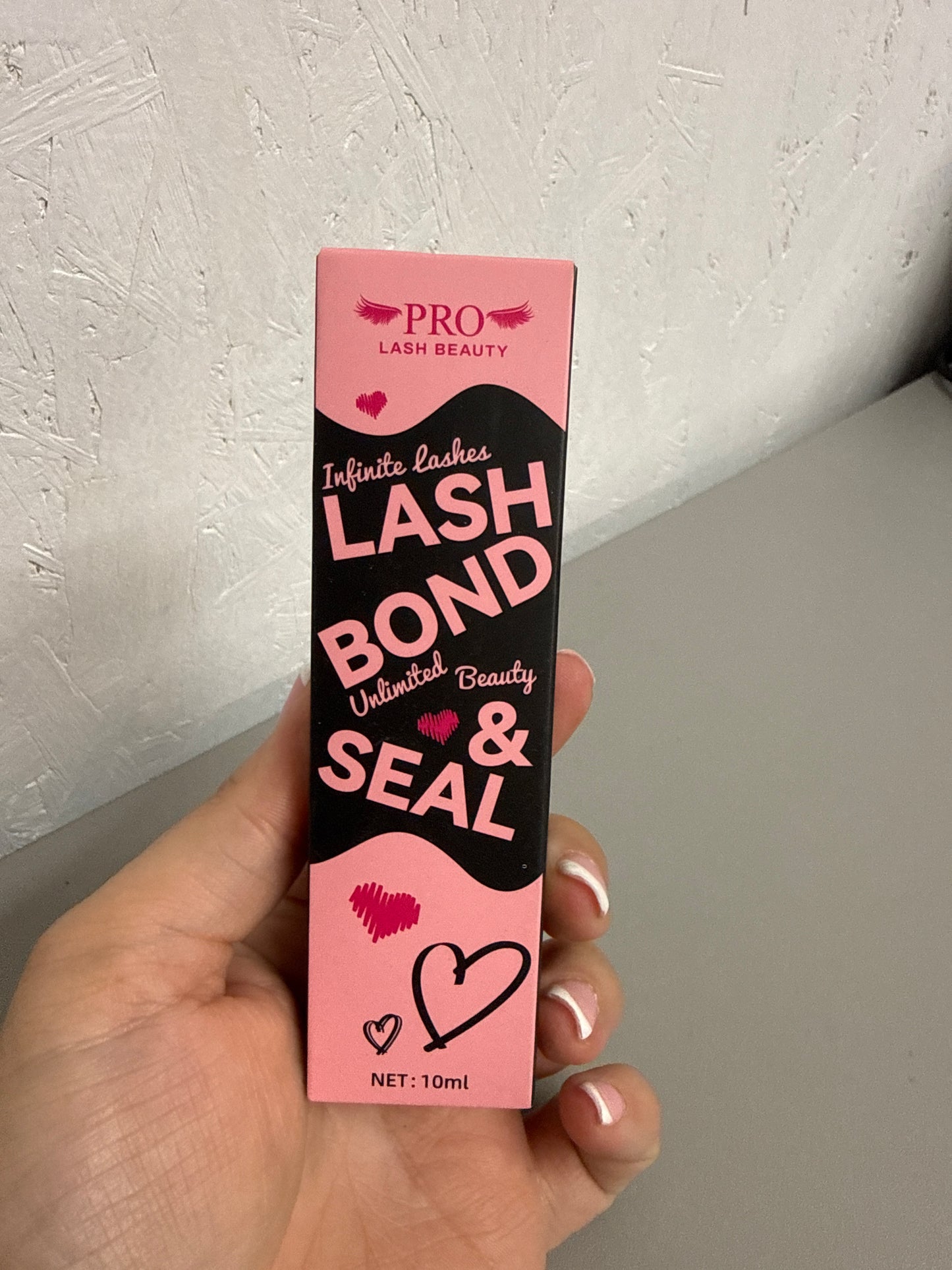 Pro Lash Bond and Seal Clear Cluster Lash Glue & Seal