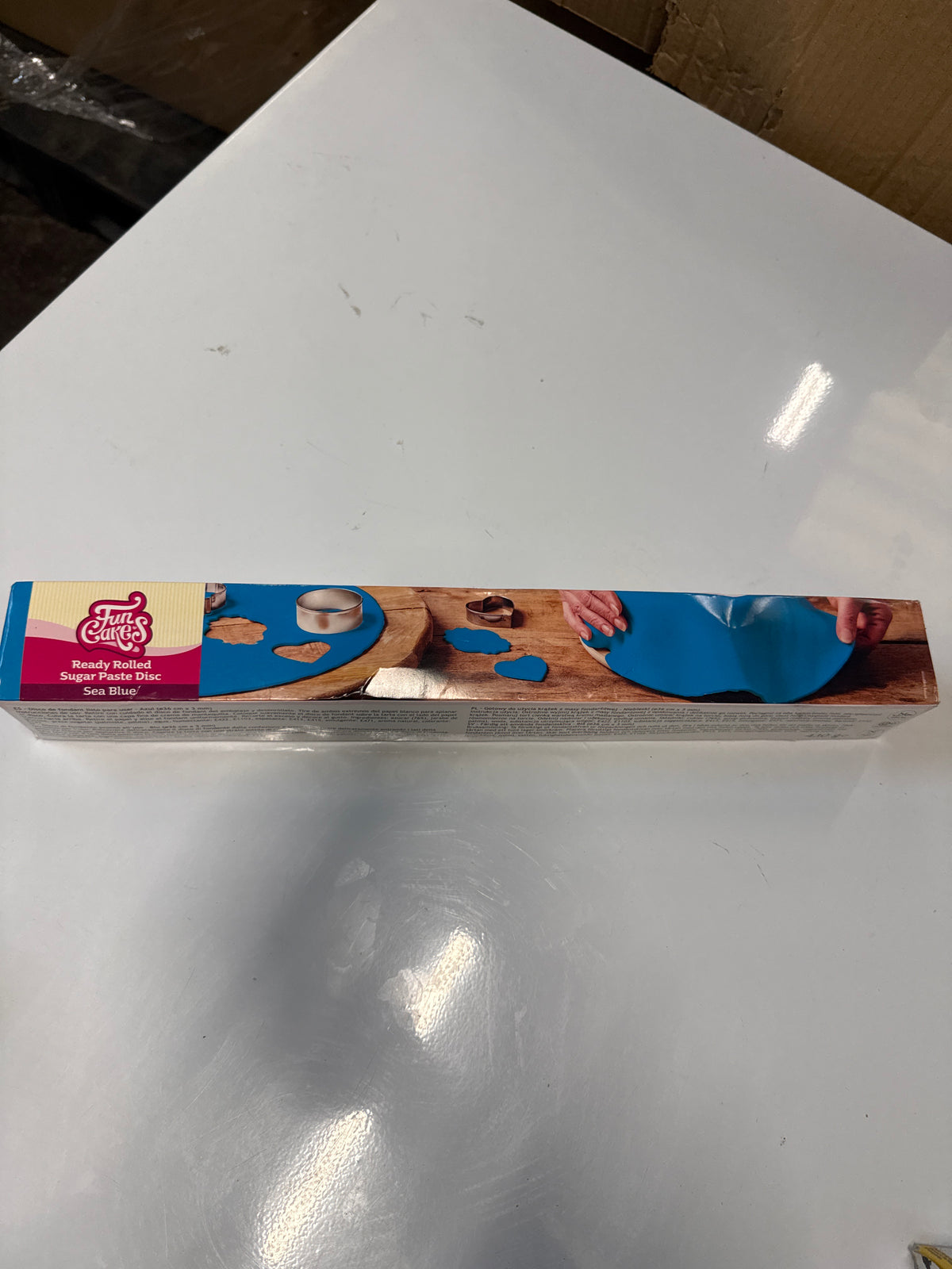 Fun cakes ready rolled sugar paste sea blue