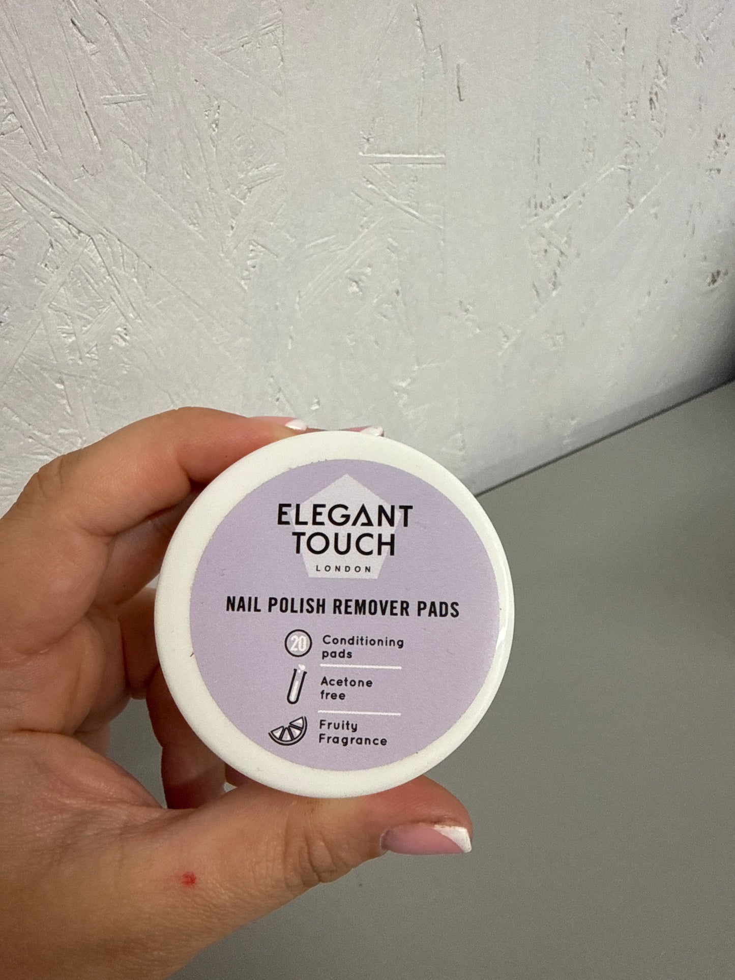 Elegant Touch NPR Remover Pads in Pot