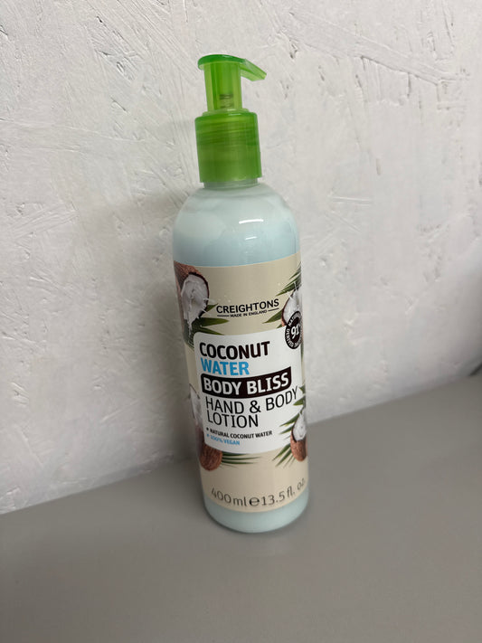 Creightons Body Bliss Coconut Water Hand And Body Lotion - 400ml