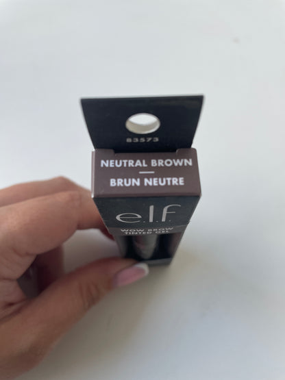 E.L.F wow brow tinted gel - neutral brown