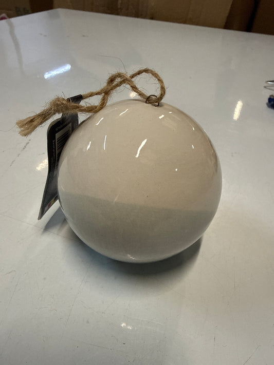 Blue & White Bauble