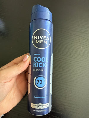 Nivea Men Cool Kick Spray Anti-Perspirant - 250ml