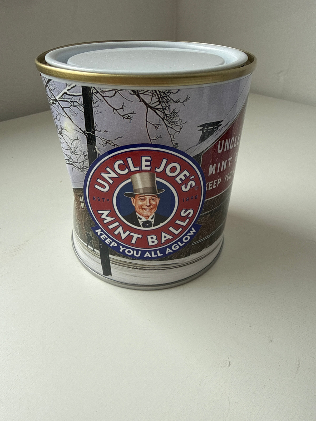 Uncle Joe’s Mint Balls Tin 120g