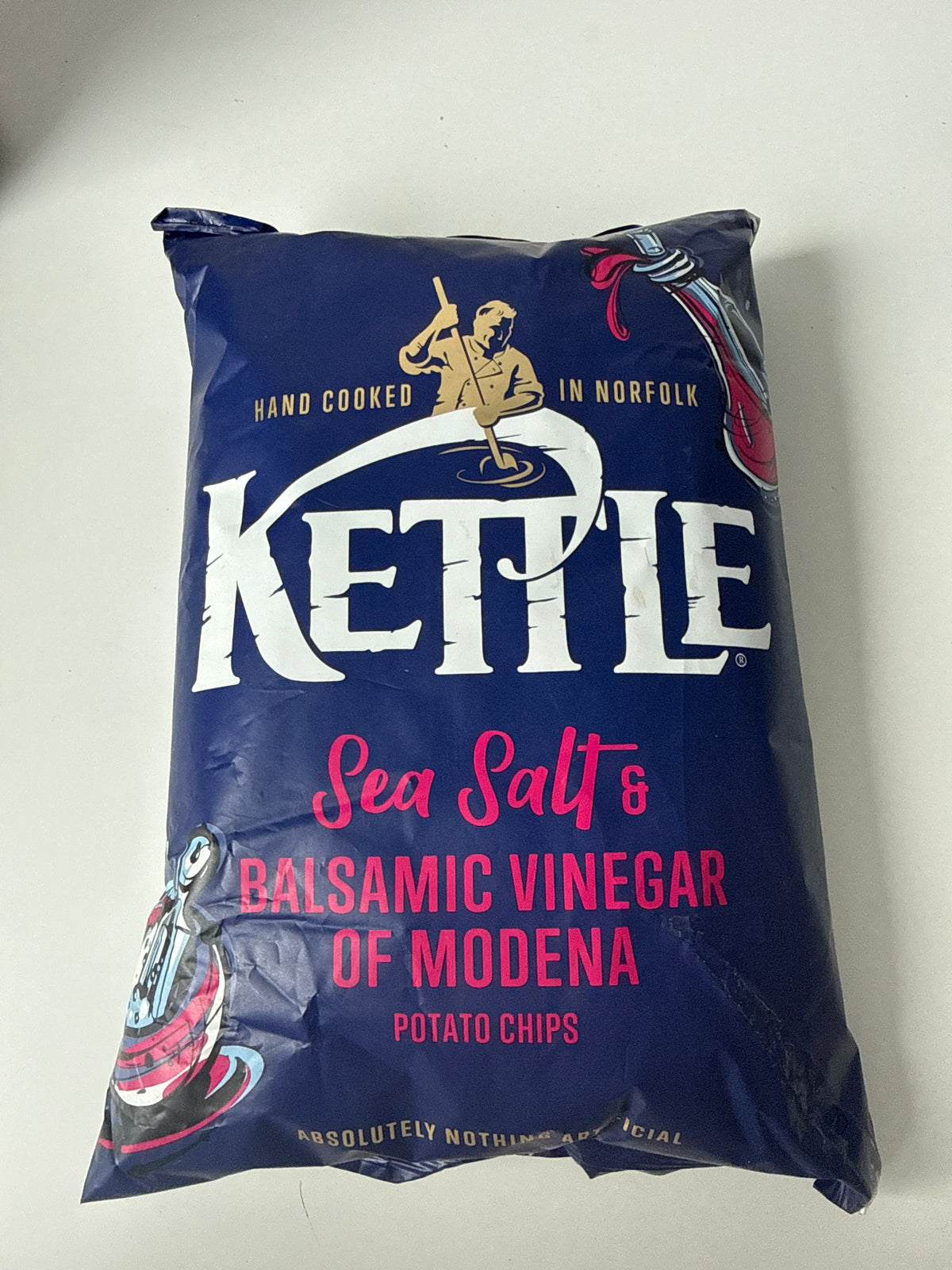 Kettle Crisps - Sea salt & balsamic vinegar