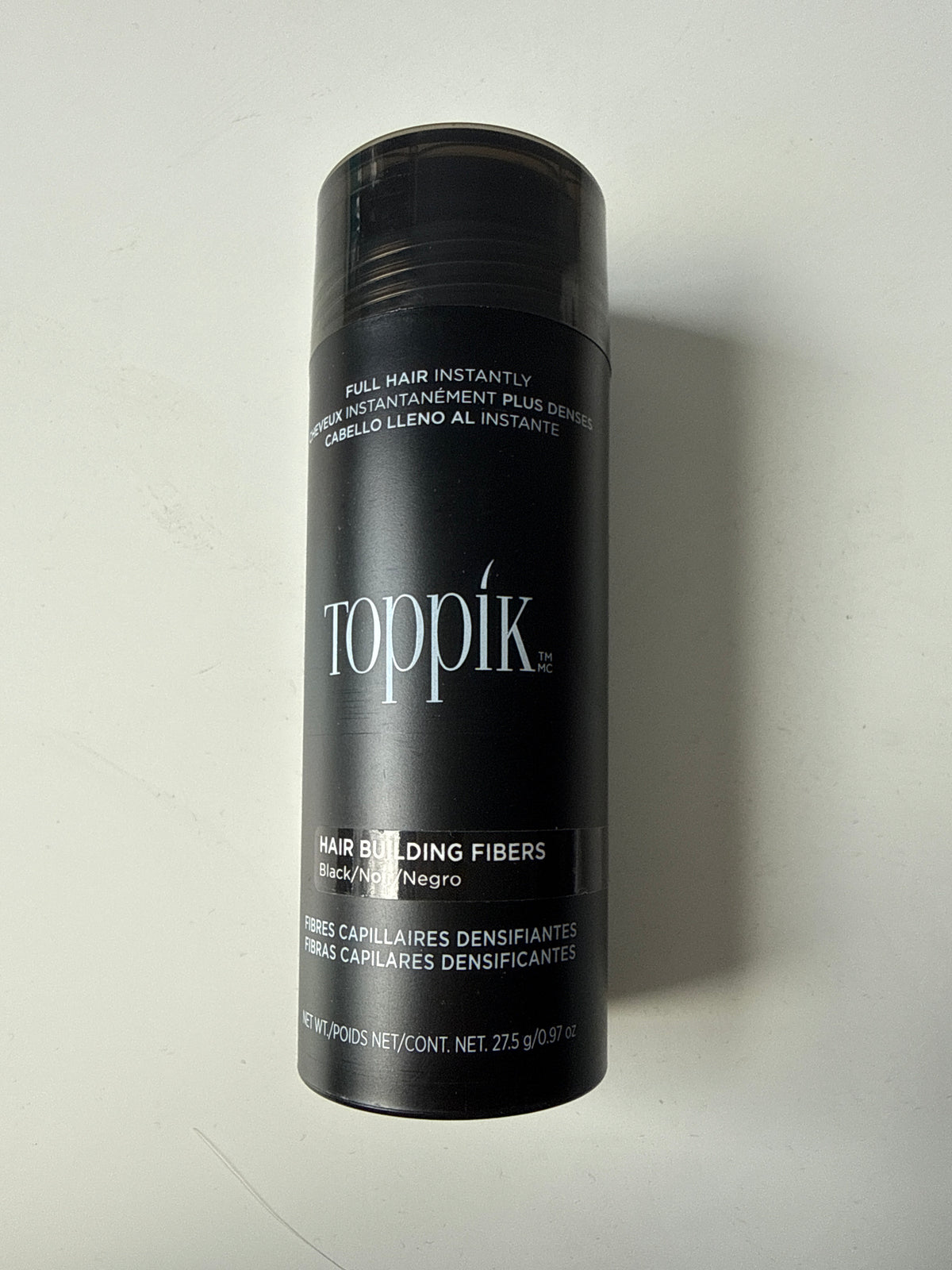 Toppik, Hair Building Fibres Powder for a Thicker-looking Hairline - Shade: Black 27.5g