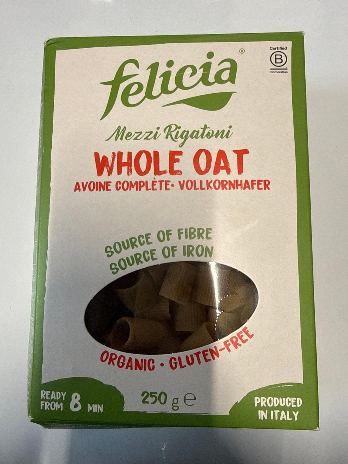 Felicia Whole Oat Pasta