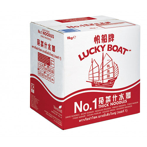 Lucky Boat No.1 Thick Noodles 9kg