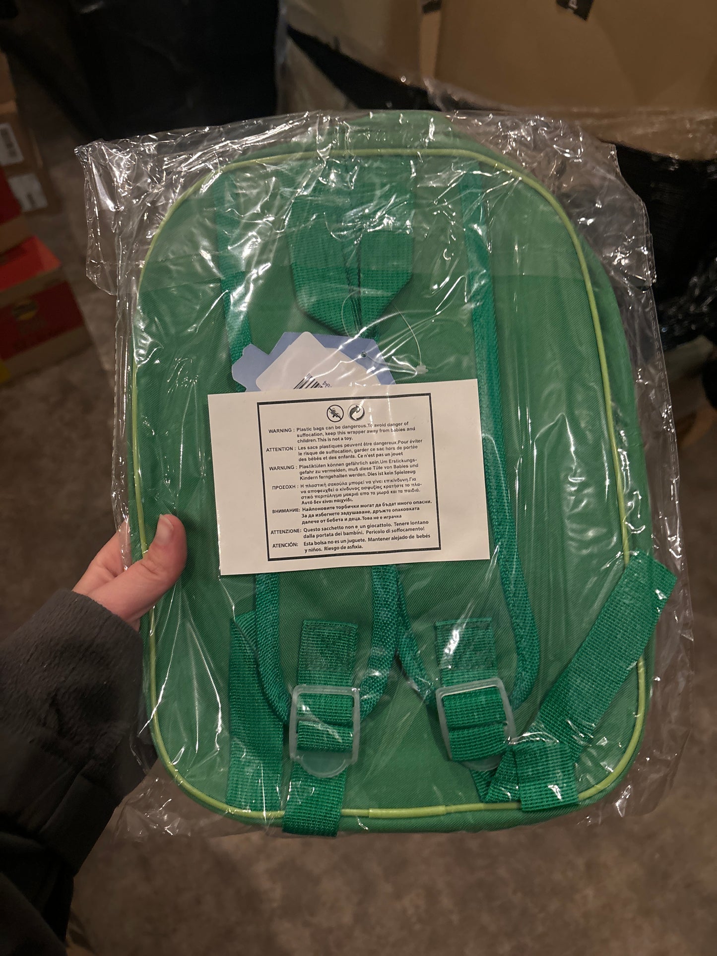 Minecraft Wipe clean bag