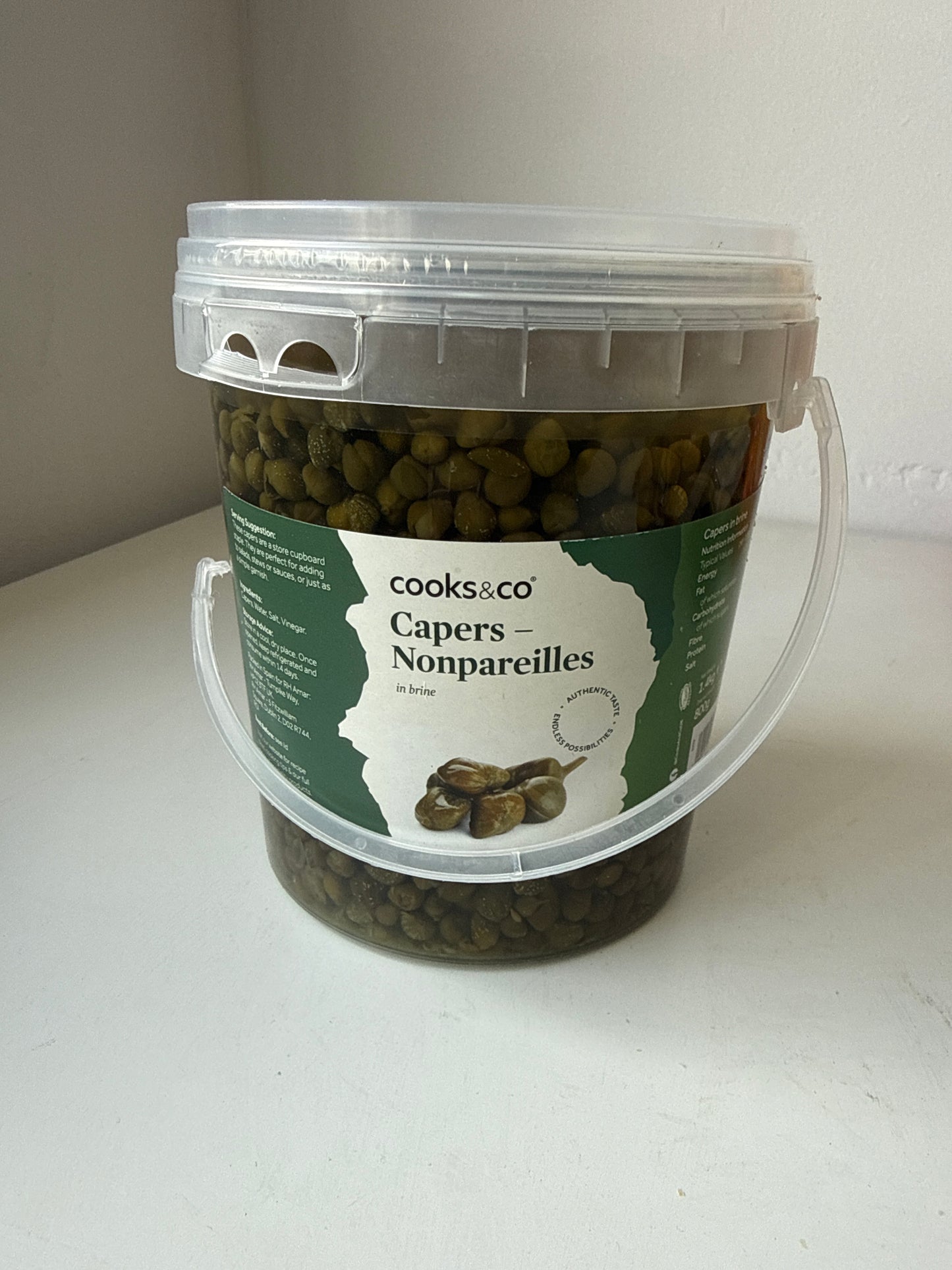 Cooks&Co - Capers-Nonpareilles 800g