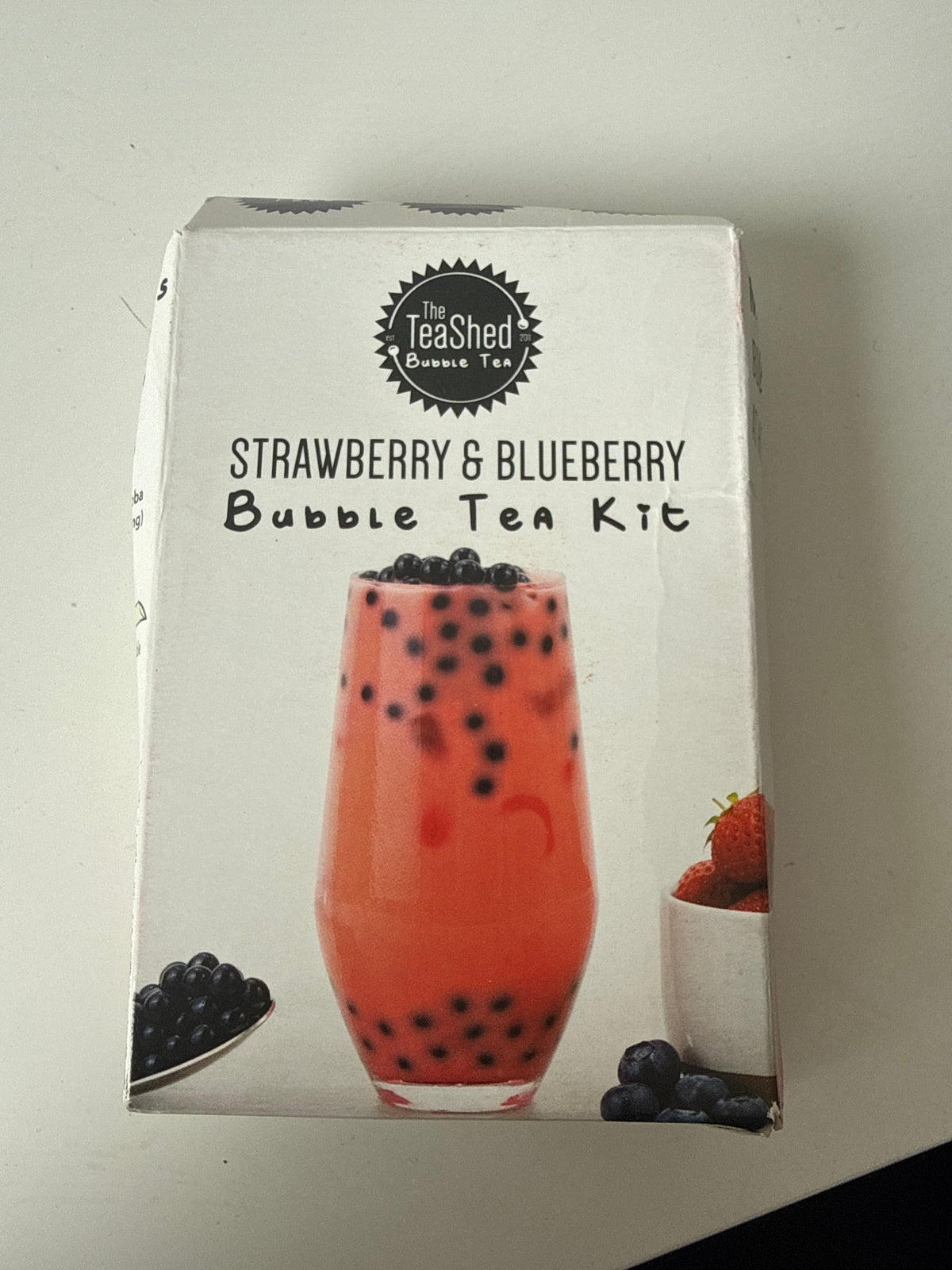 The Tea Shed - Bubble Tea Kit Strawberry & Blueberry