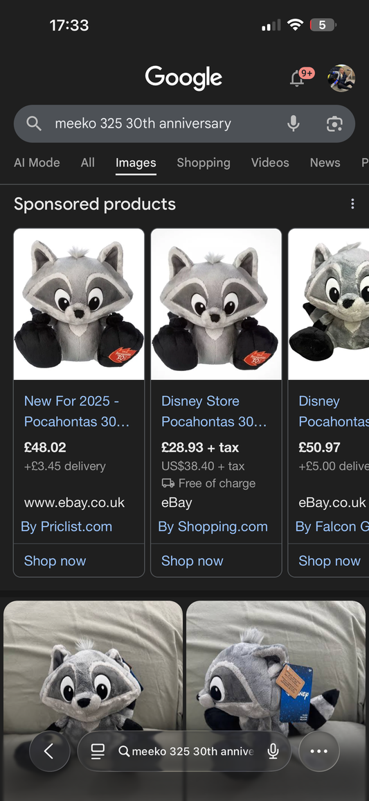 8 x Meeko 30th Anniversary Plush