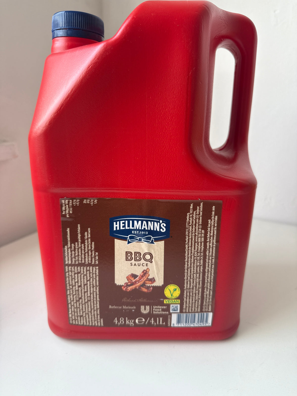 Hellmann’s BBQ Sauce 4.8kg