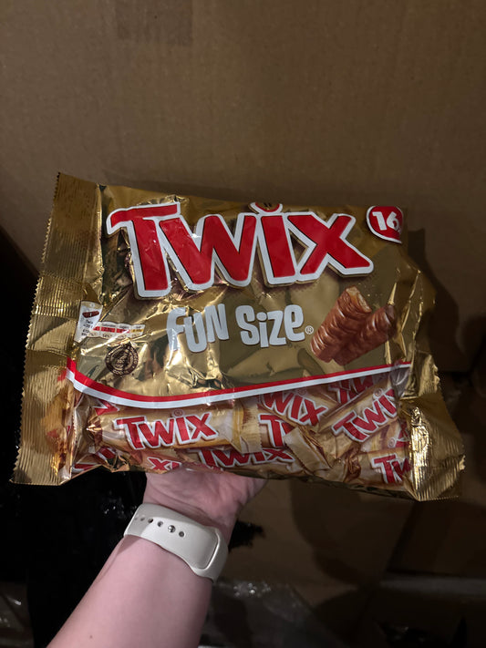 X2 Twix fun size 16 bars