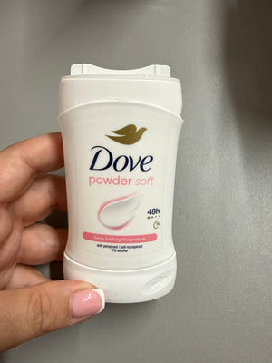 Dove Powder Soft Women's Antiperspirant Deodorant Cream Stick - 50ml