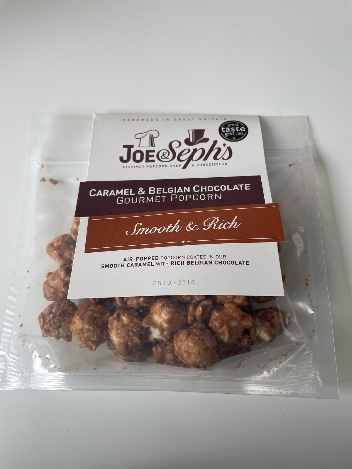 Joe & Seph’s - Caramel & Belgian chocolate popcorn