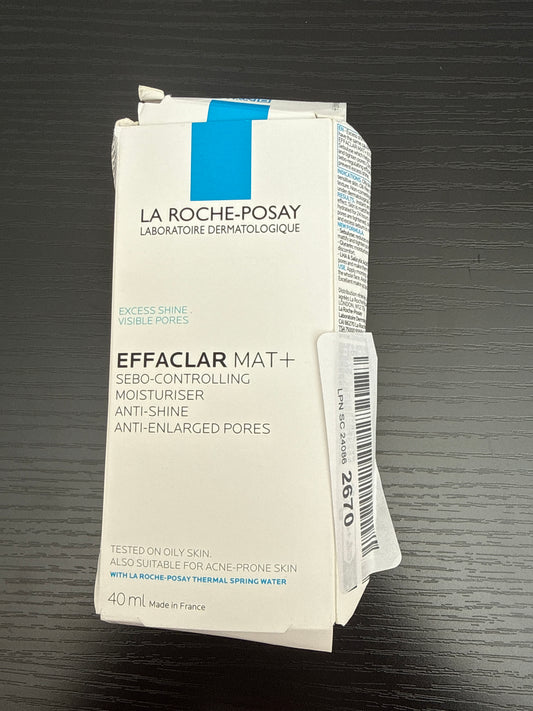 La Roche-Posay - Effaclar Mat+ Sebo-Controlling Moisturiser 40ml