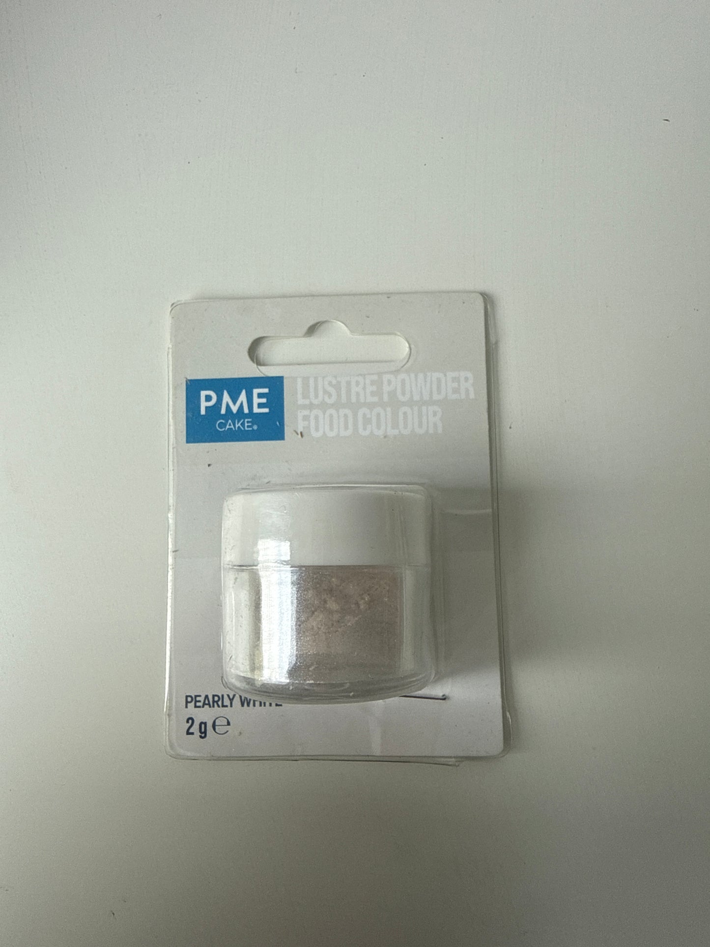 PME Lustre Powder Food Colour - Pearly White