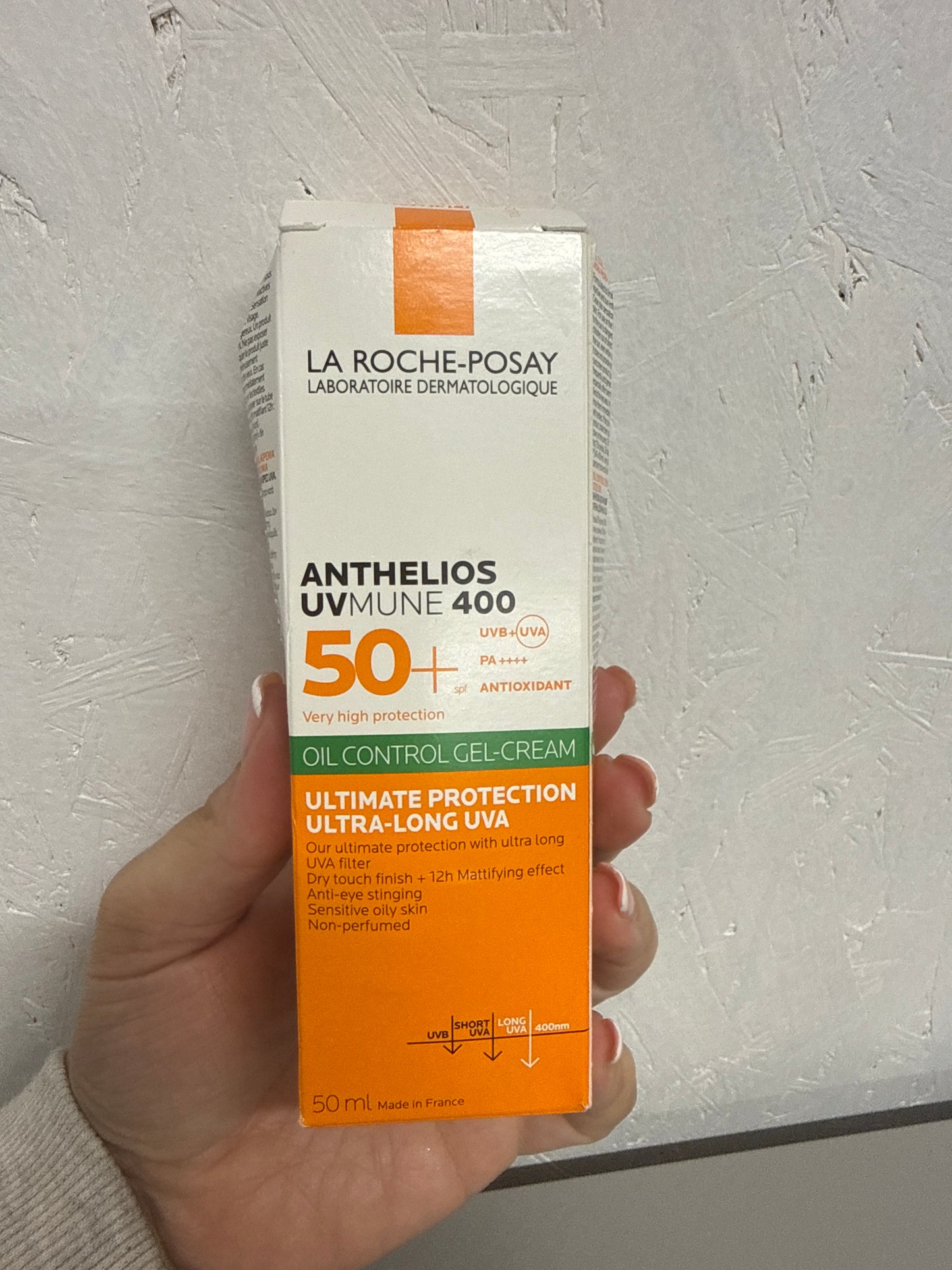 La Roche-Posay Anthelios UVMune 400 Oil Control Gel Cream SPF50+ - 50ml