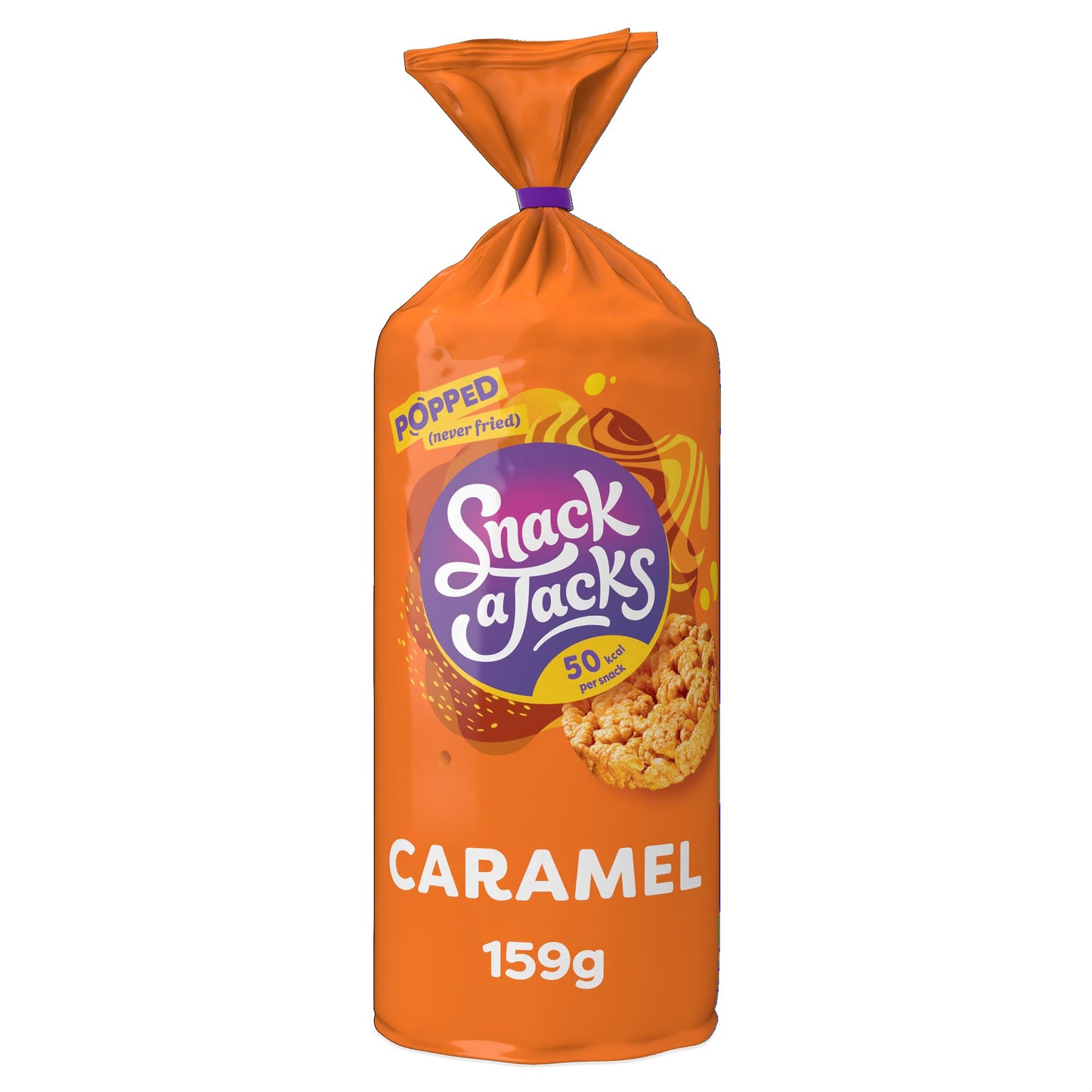 8 x Jumbo Caramel Snackajacks