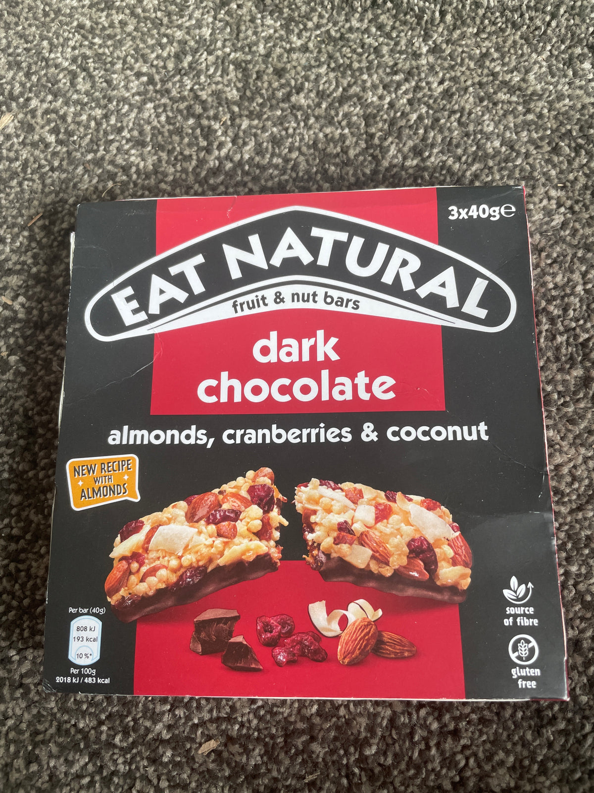 Eat Natural - Fruit & Nut Bars Dark Chocolate
