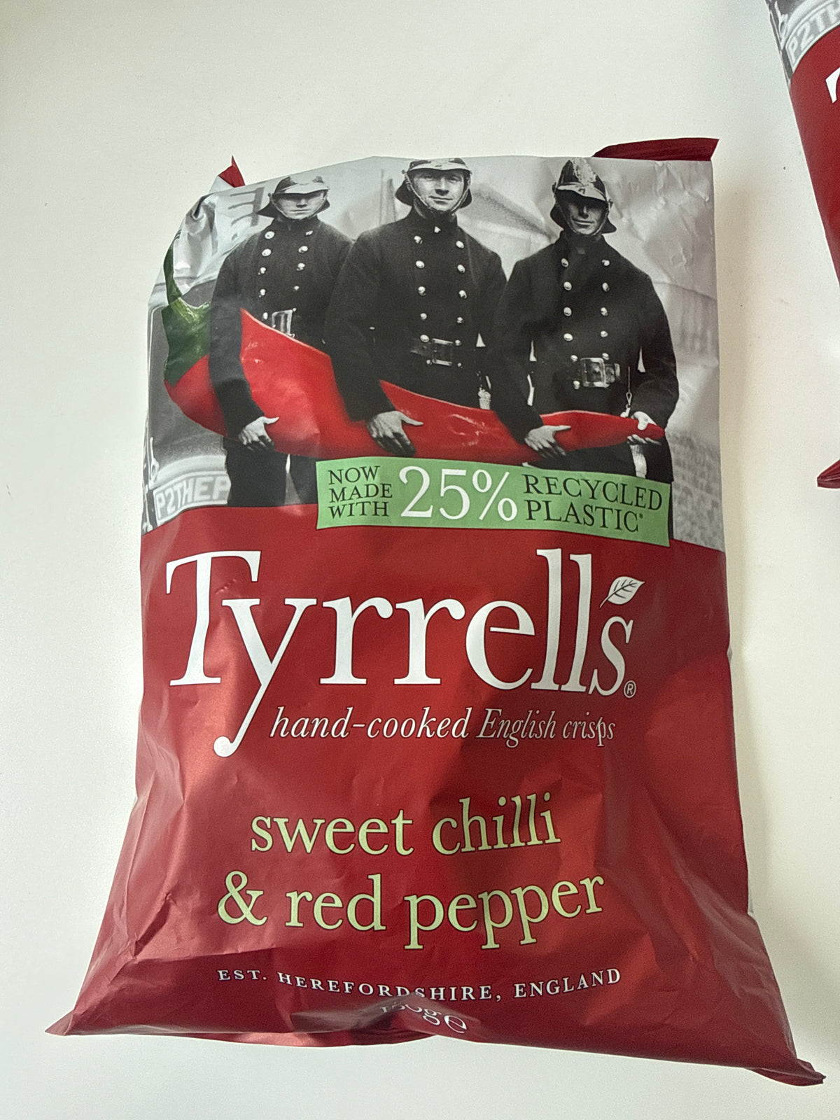 Tyrrells - Sweet chilli & red pepper crisps