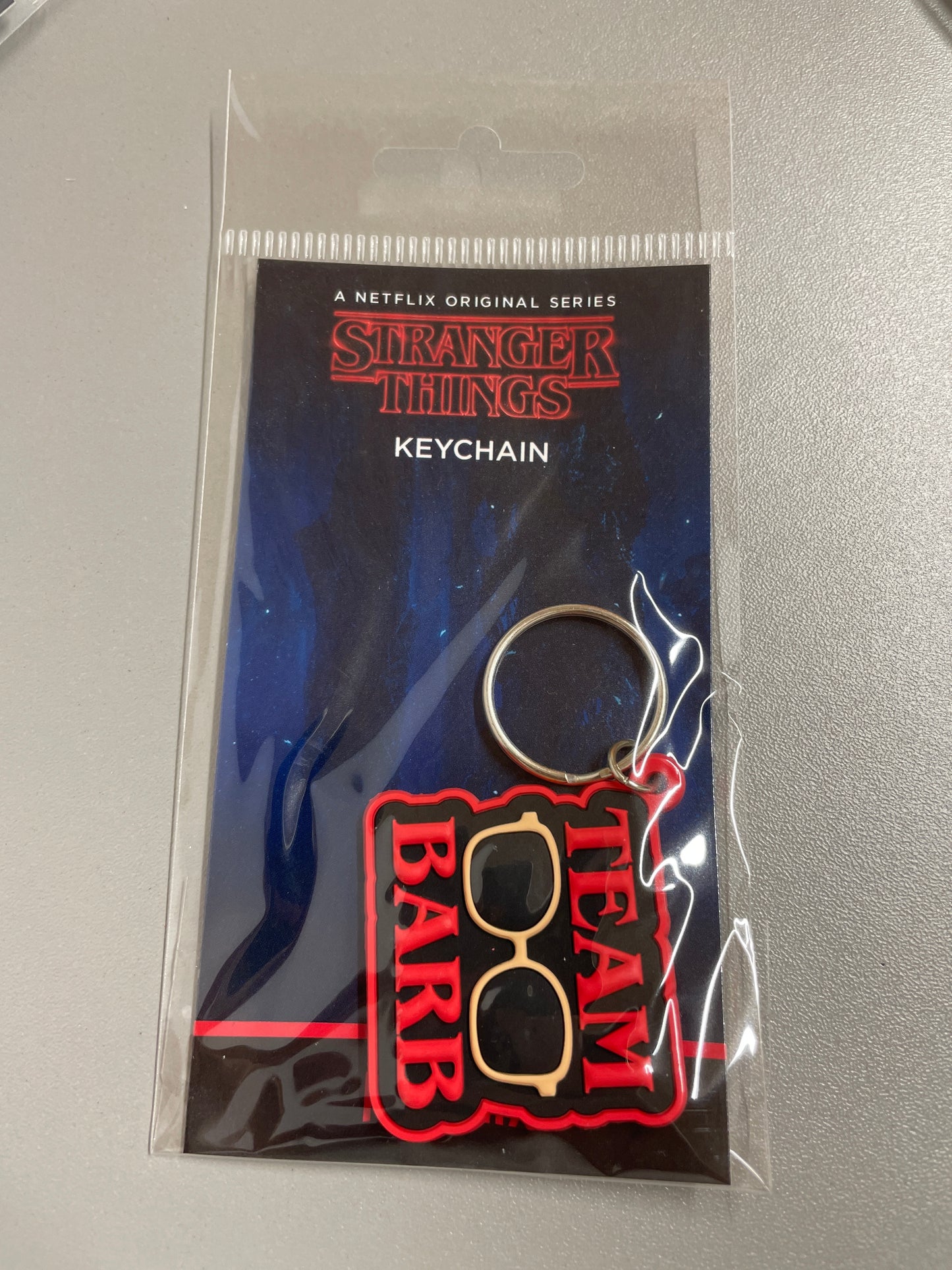 Stranger Things Keyring - Team Barb