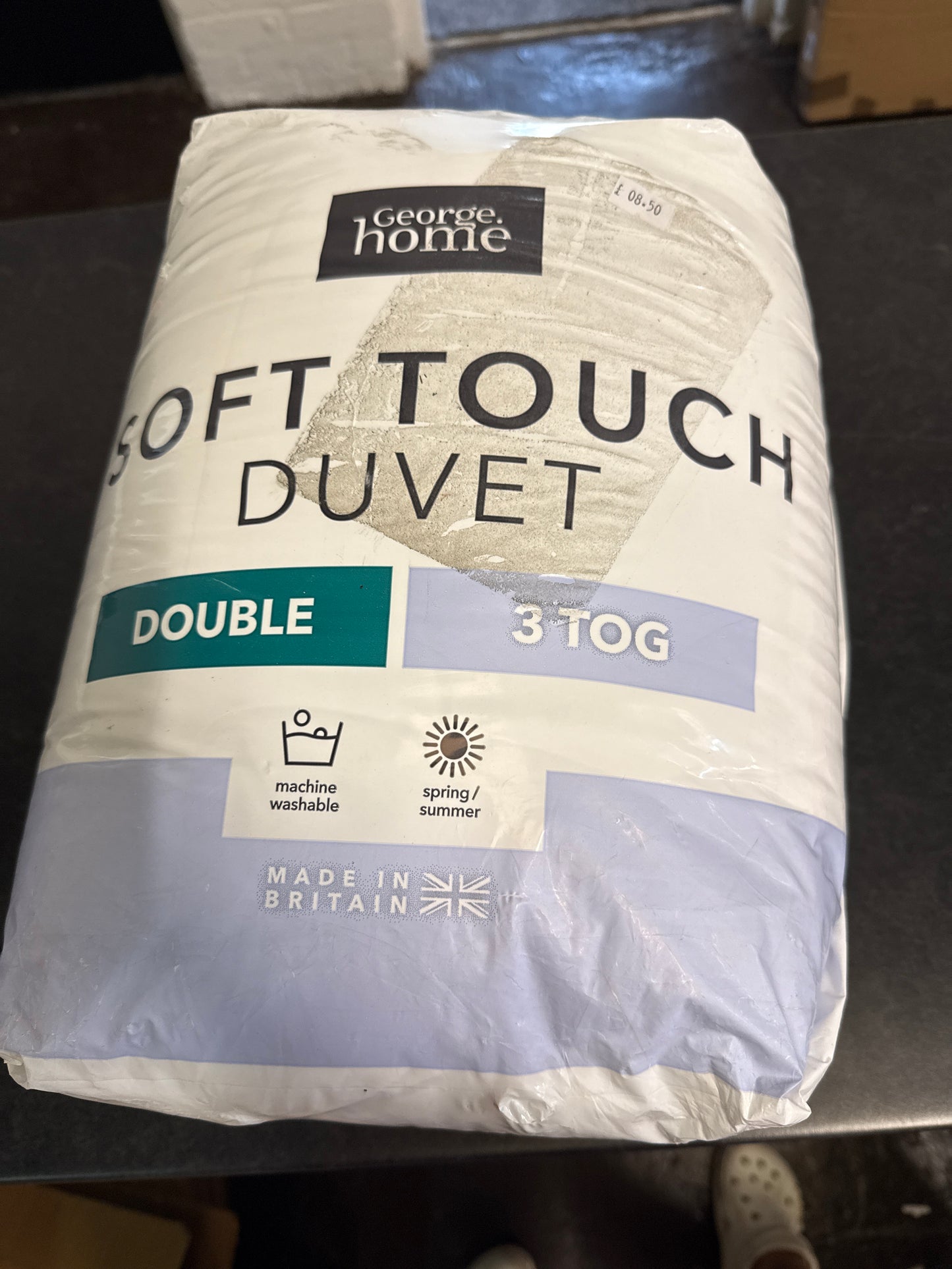 Soft touch duvet - double 3tog